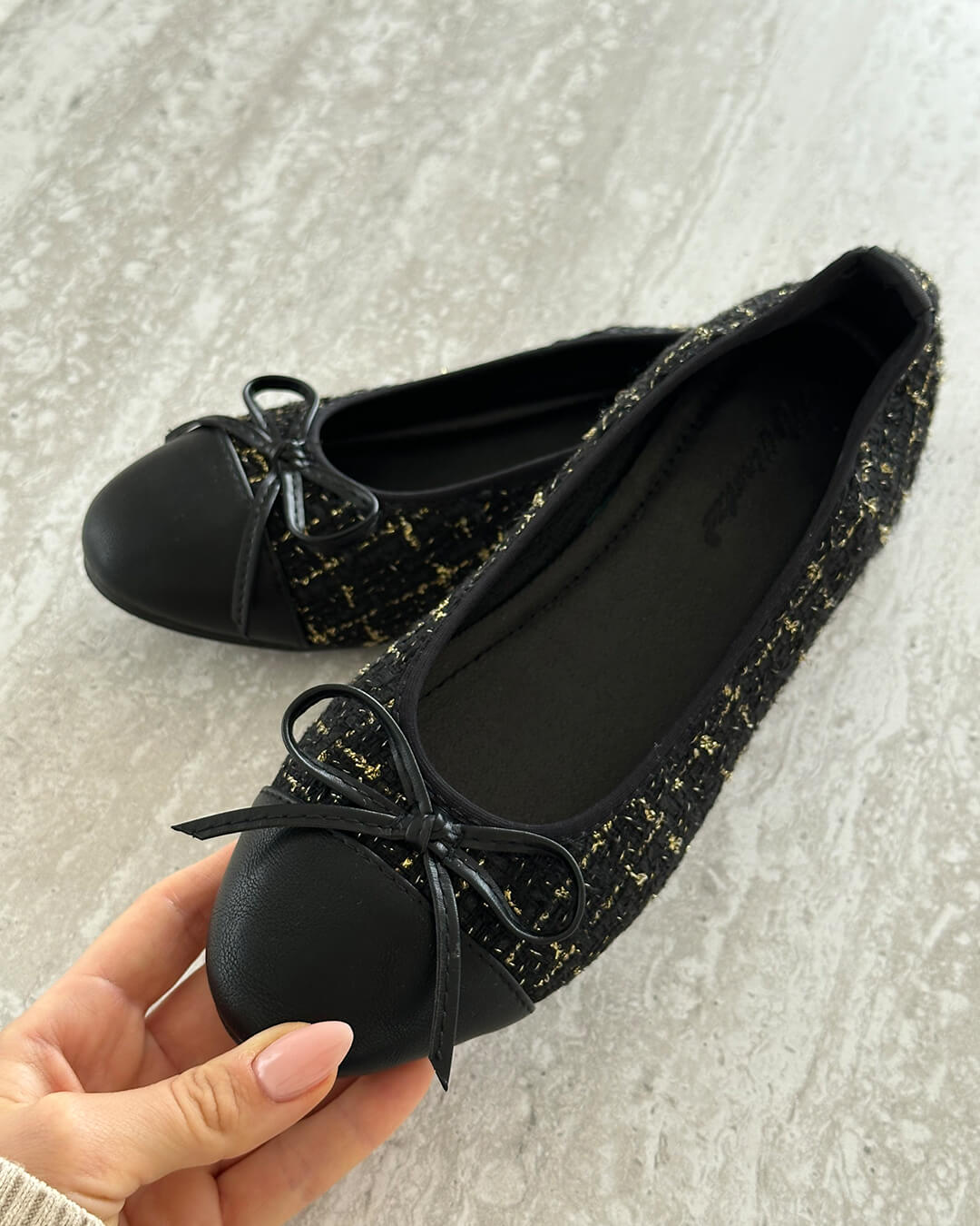 MARINA | Bow Loafers Women | Flat Slip-On Bow Shoes