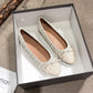 MARINA | Bow Loafers Women | Flat Slip-On Bow Shoes