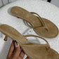NAMIE | Suede Kitten Heels | Thong Strap Low Heel Shoes Women