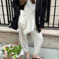 NAMIE | Suede Kitten Heels | Thong Strap Low Heel Shoes Women
