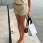 NAMIE | Suede Kitten Heels | Thong Strap Low Heel Shoes Women