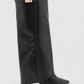 RACHELLE | Vegan Leather Ankle Boots | Buckle Detail Boots Women
