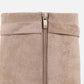 RACHELLE | Suede Heeled Boots | Buckle Cuff Ankle Boots Women