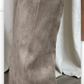 RACHELLE | Suede Heeled Boots | Buckle Cuff Ankle Boots Women