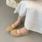 SABRINA | Mesh Ballet Flats | Buckle Strap Ballerinas Women