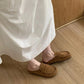 CATHY | Slip-On Mule Loafers | Flat Backless Shoes Women