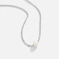 Clara – Collana dorata con pendente rotondo