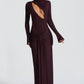 TAHNEE | PLUM MAXI DRESS