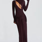TAHNEE | PLUM MAXI DRESS