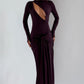 TAHNEE | PLUM MAXI DRESS