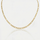 Valerie – Gold necklace with simple link structure